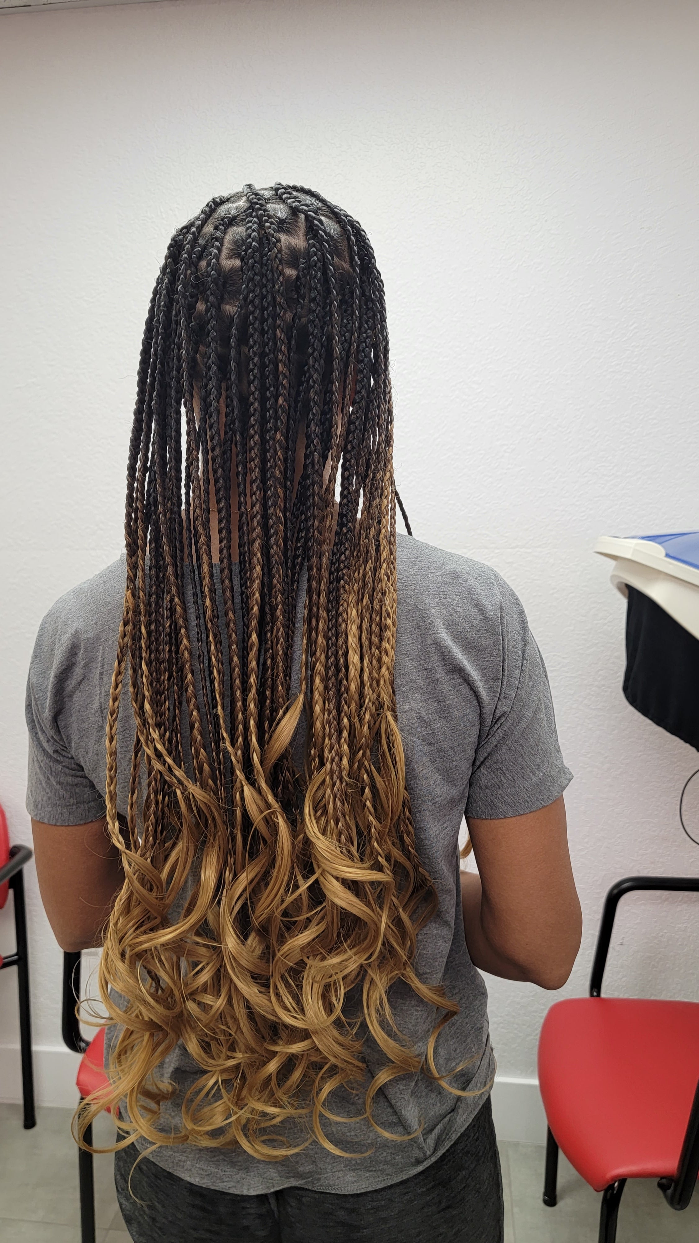 French Curl Braiding Hair