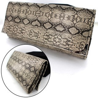 Snake skin Leatherette Purse