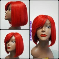 Red bob Wig